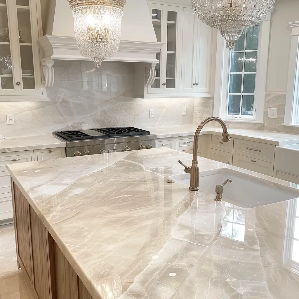 Quartzite countertop